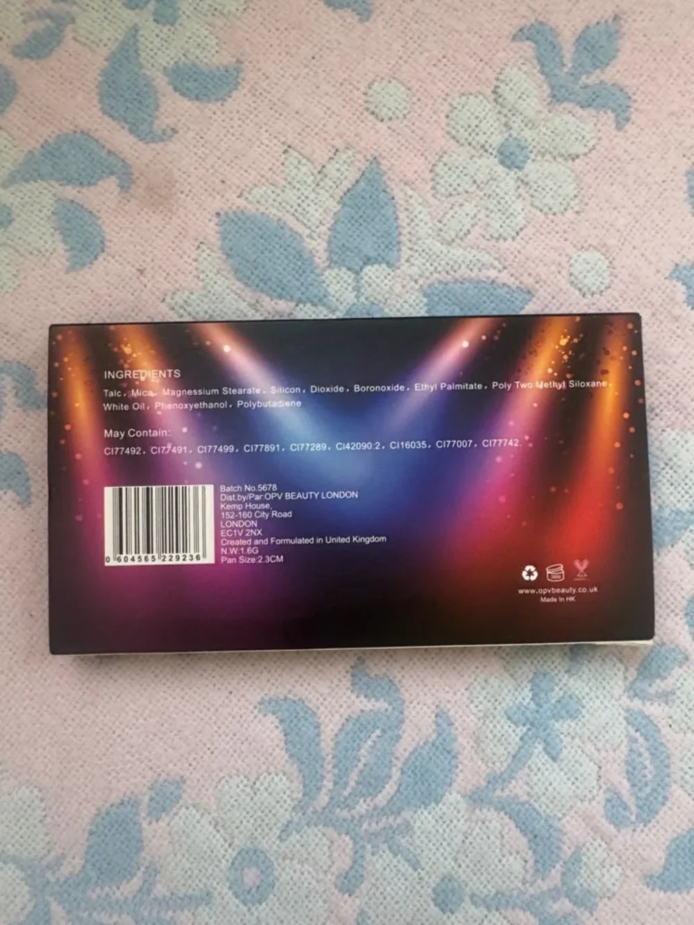 Spotlight eyeshadow palette